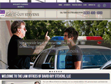 Tablet Screenshot of davidstevenslawoffice.com